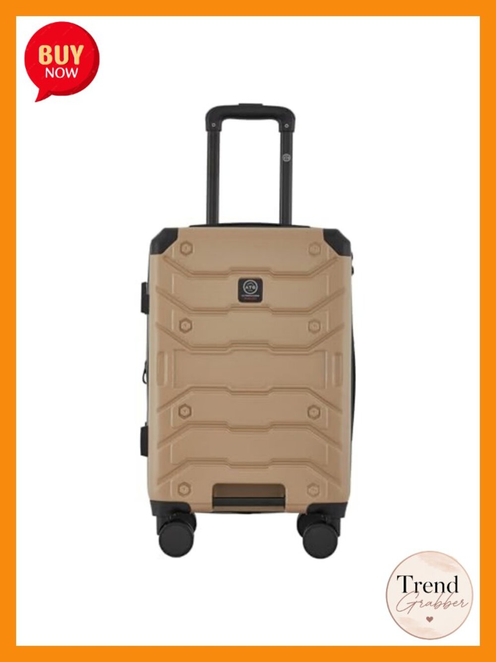 Expandable Hardside Luggage 22 Inch Carry-On Spinner with TSA Lock